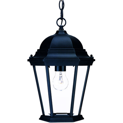 Acclaim Lighting Richmond 1-Light Matte Black Hanging Light in Matte Black 5206BK