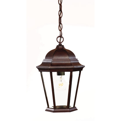 Acclaim Lighting Richmond 1-Light Burled Walnut Hanging Light in Burled Walnut 5206BW