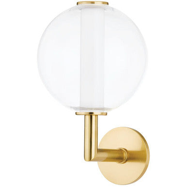 Hudson Valley Lighting Richford Wall Sconce in Aged Brass 5209-AGB