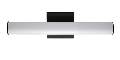 Maxim Rail 18" LED Bath Vanity in Black 52100BK