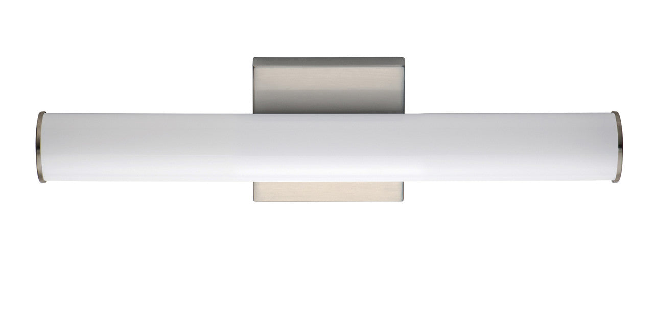 Maxim Rail 18" LED Bath Vanity in Satin Nickel 52100SN