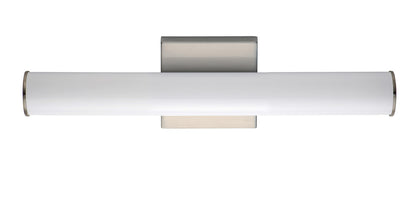 Maxim Rail 18" LED Bath Vanity in Satin Nickel 52100SN