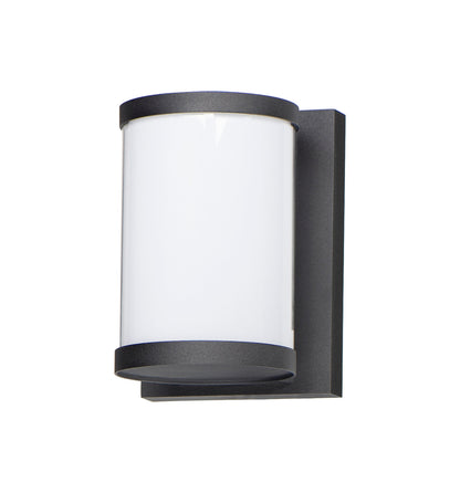 Maxim Barrel Small LED Outdoor Wall Sconce in Black 52125WTBK