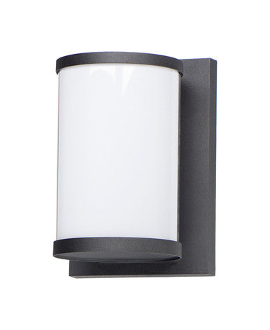 Maxim Barrel Medium LED Outdoor Wall Sconce in Black 52126WTBK