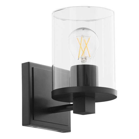 Quorum  Bolton 1 Light Vanity Wall Mount - Matte Black 523-1-59