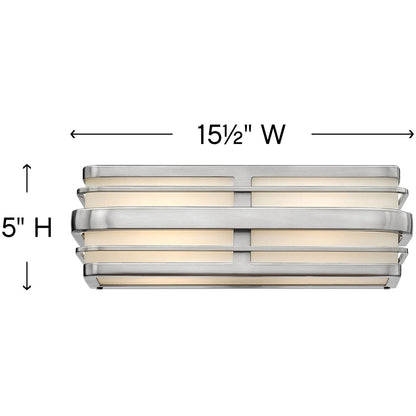 Hinkley Lighting Winton Two Light Vanity Brushed Nickel 5232BN