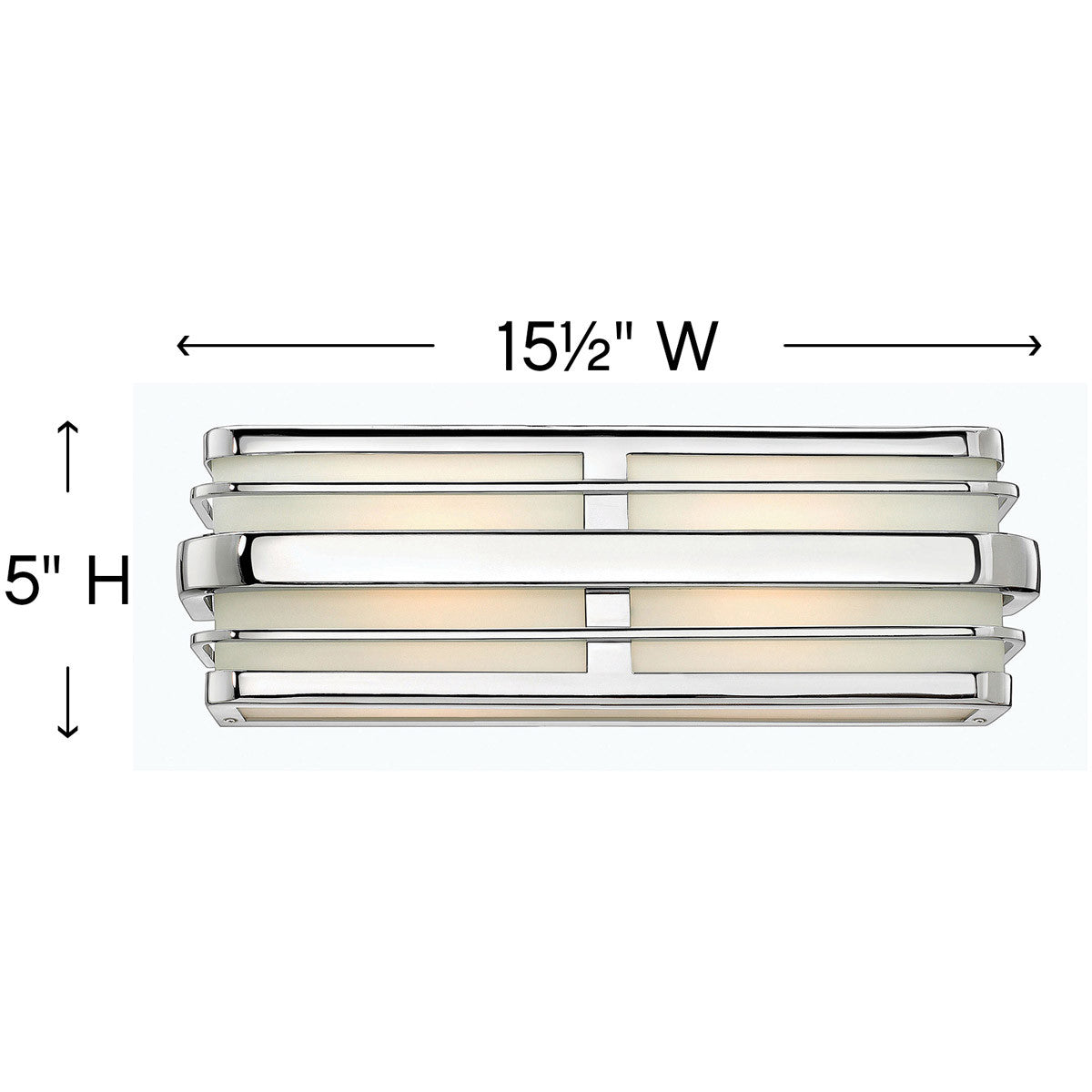 Hinkley Lighting Winton Two Light Vanity Chrome 5232CM