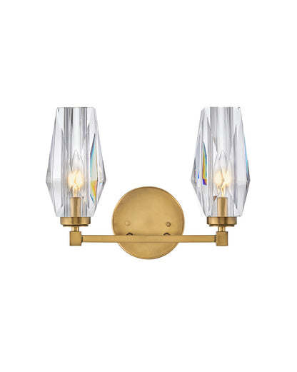 Hinkley Lighting Ana Two Light Vanity Heritage Brass 52482HB