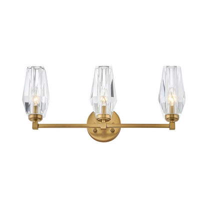 Hinkley Lighting Ana Three Light Vanity Heritage Brass 52483HB