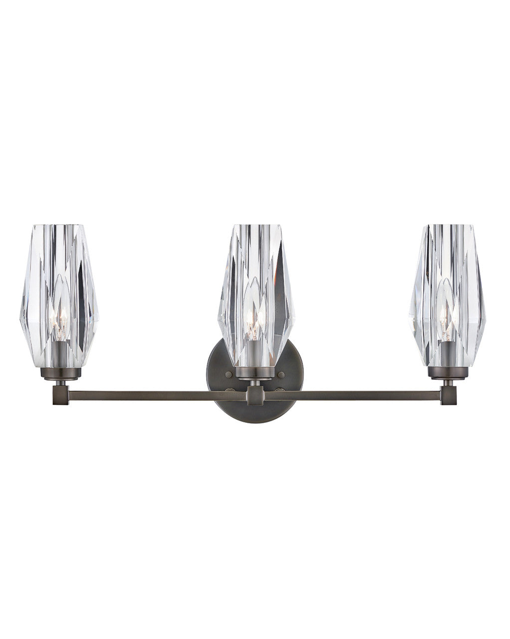 Hinkley Lighting Ana Three Light Vanity in Black Oxide 52483BX