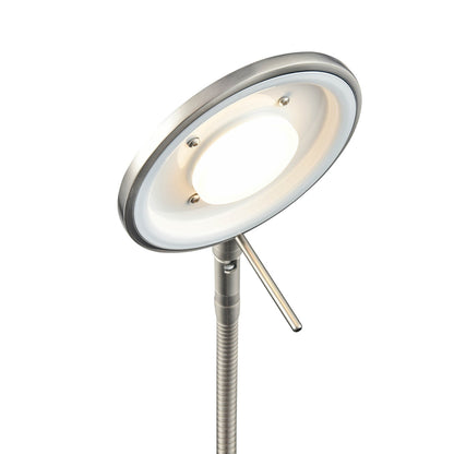 Arnsberg Dessau Flex LED Desk Lamp in Satin Nickel 525840107