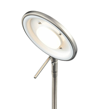 Arnsberg Dessau Flex LED Desk Lamp in Satin Nickel 525840107