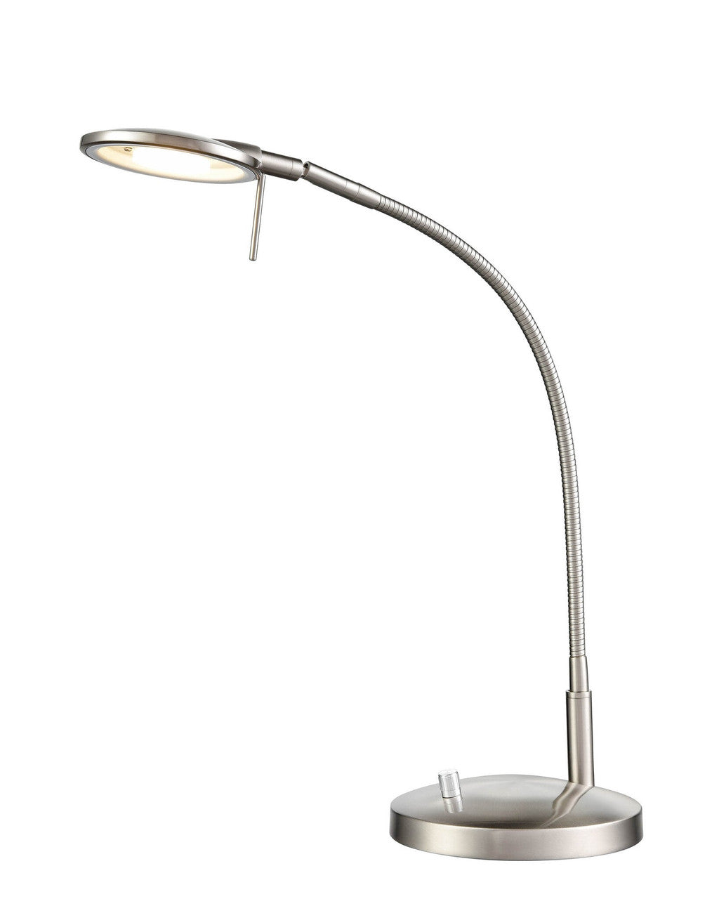 Arnsberg Dessau Flex LED Desk Lamp in Satin Nickel 525840107