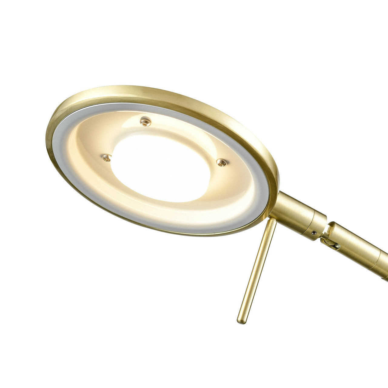 Arnsberg Dessau Flex LED Desk Lamp in Satin Brass 525840108