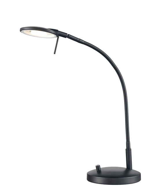 Arnsberg Dessau Flex LED Desk Lamp in Museum Black 525840135