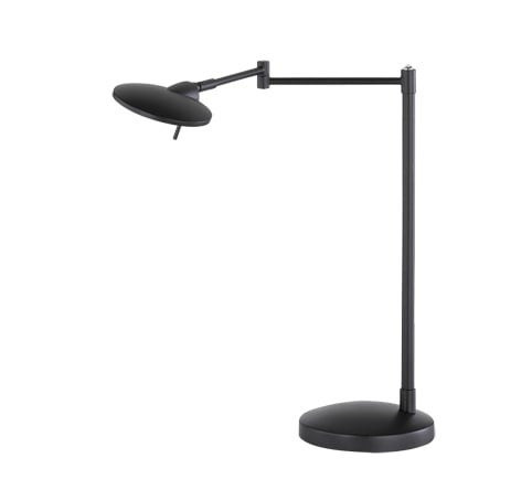 Arnsberg Dessau Turbo Table Lamp in Museum Black 525870135