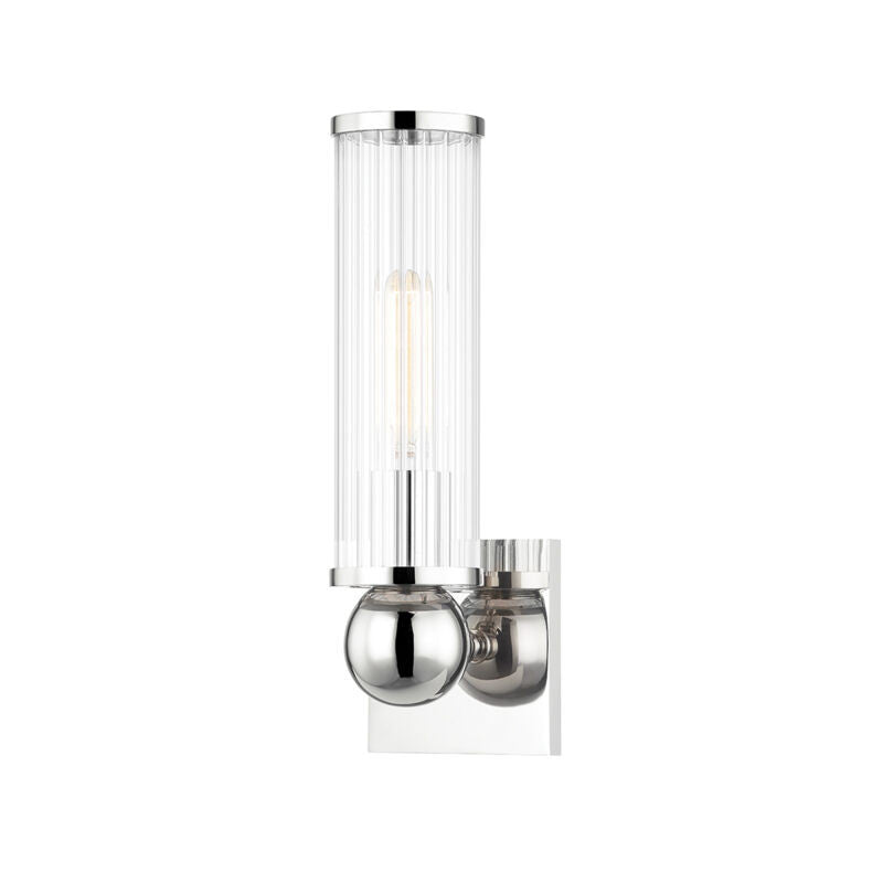 Hudson Valley Lighting Malone Wall Sconce in Polished Nickel 5271-PN