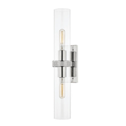 Hudson Valley Lighting Briggs Wall Sconce in Polished Nickel 5302-PN