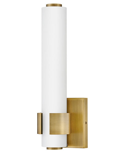 Hinkley Lighting Aiden Small LED Sconce in Lacquered Brass 53060LCB