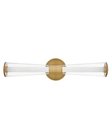 Hinkley Lighting Elin Medium LED Vanity in Lacquered Brass 53102LCB