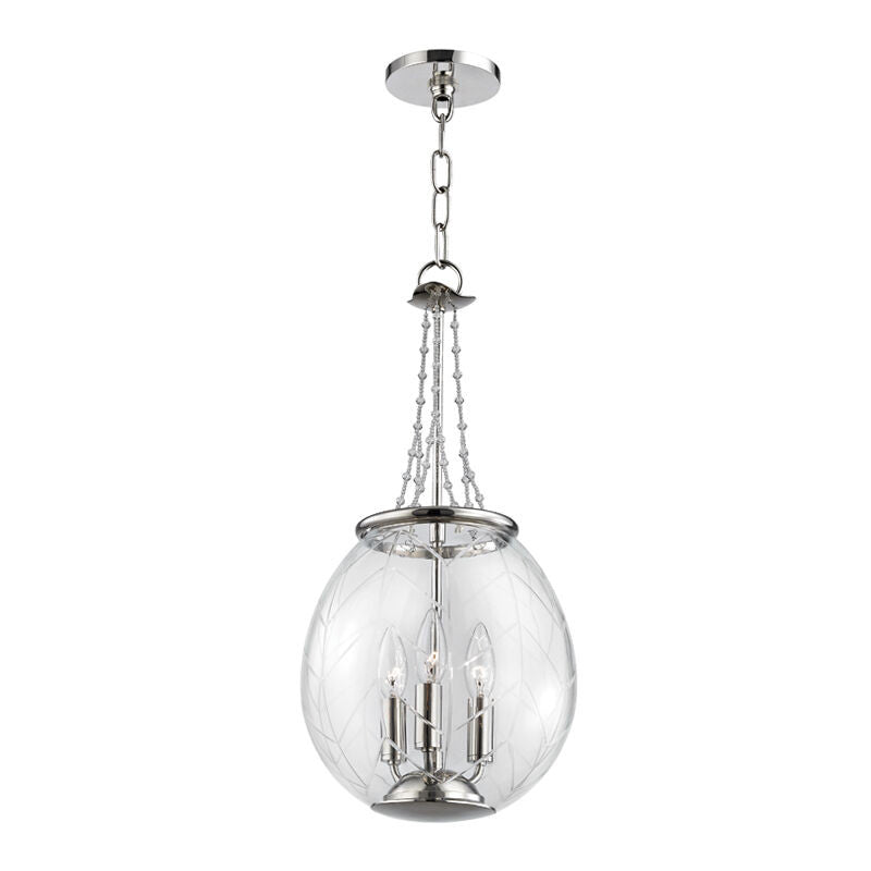 Hudson Valley Lighting Pierce Pendant in Polished Nickel 5311-PN