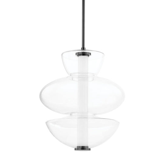 Hudson Valley Lighting Palermo Pendant in Black Nickel 5319-BLNK