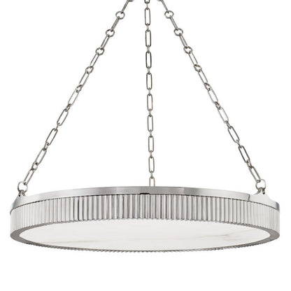 Hudson Valley Lighting Lynden Chandelier in Polished Nickel 532-PN