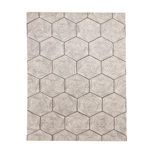 Global Views Hex Swirl Rug-6' x 9' 9.92810