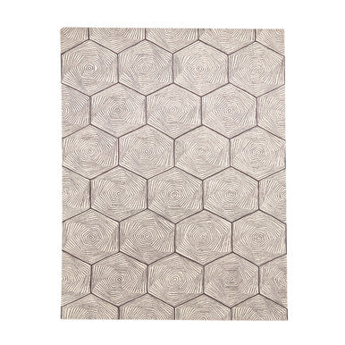 Global Views Hex Swirl Rug-6' x 9' 9.92810