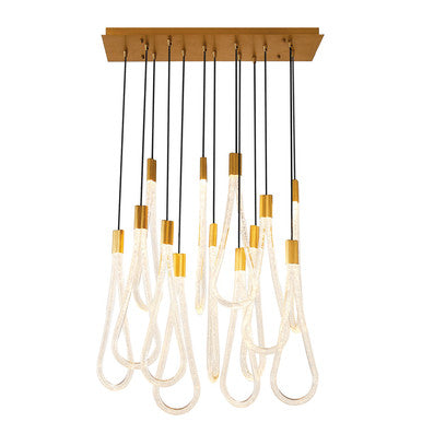 Global Views Studio A Home Raindrop Chandelier 7.80632