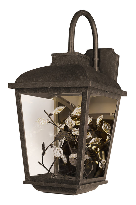 Maxim Arbor LED 1-Light Outdoor Wall Lantern in Adobe 53504CLAE