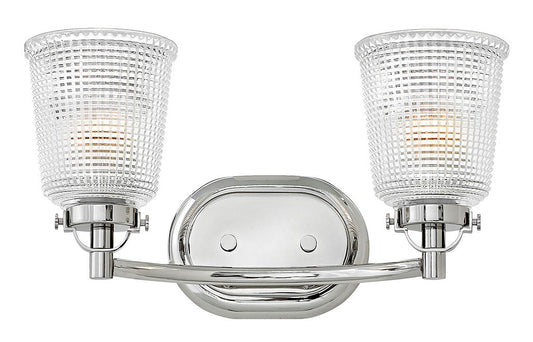 Hinkley Lighting Bennett Two Light Vanity Polished Nickel 5352PN