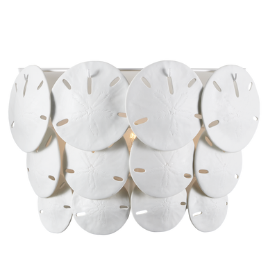 Currey & Co. Tulum White Wall Sconce 5000-0234