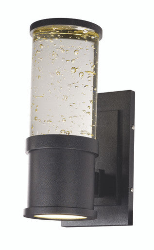 Maxim Pillar 2-Light LED Wall Sconce in Galaxy Black 53685CLGBK