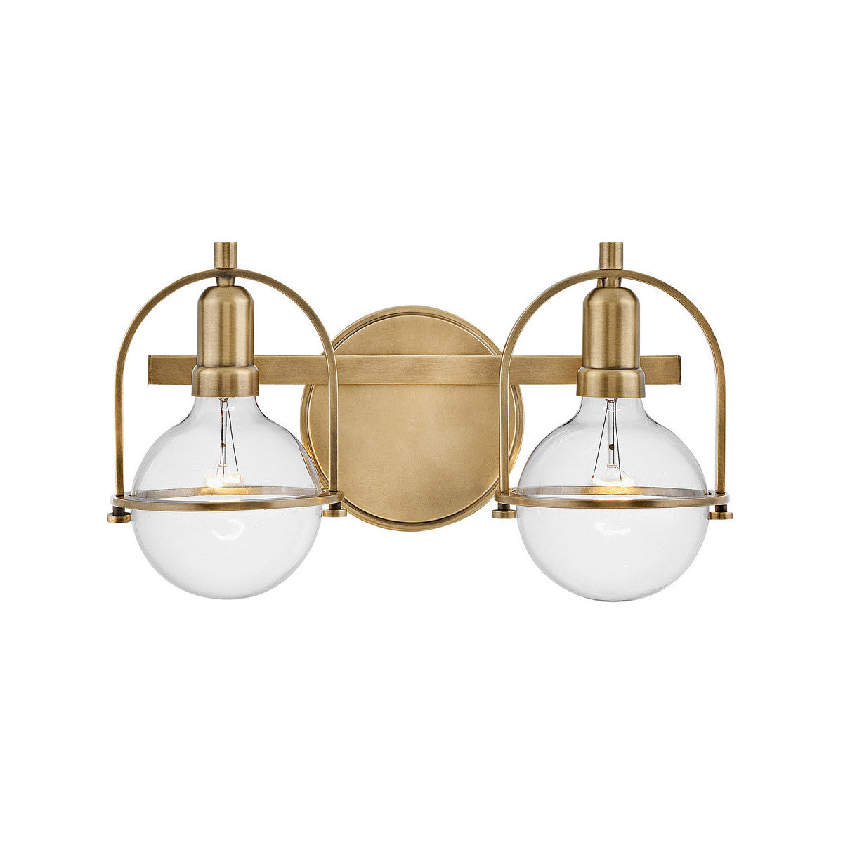 Hinkley Lighting Somerset Two Light Vanity Heritage Brass 53772HB