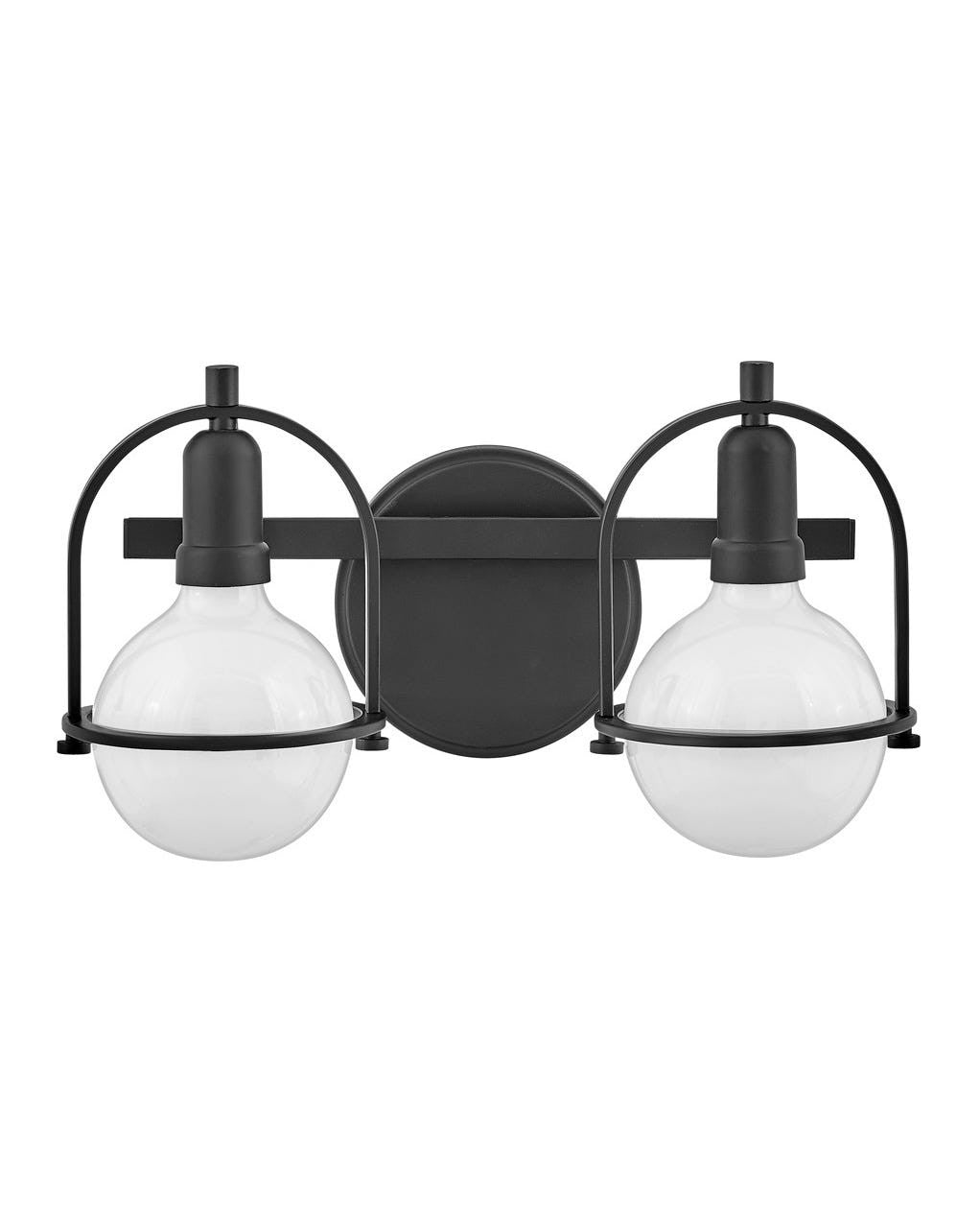 Hinkley Lighting Somerset Two Light Vanity Black 53772BK