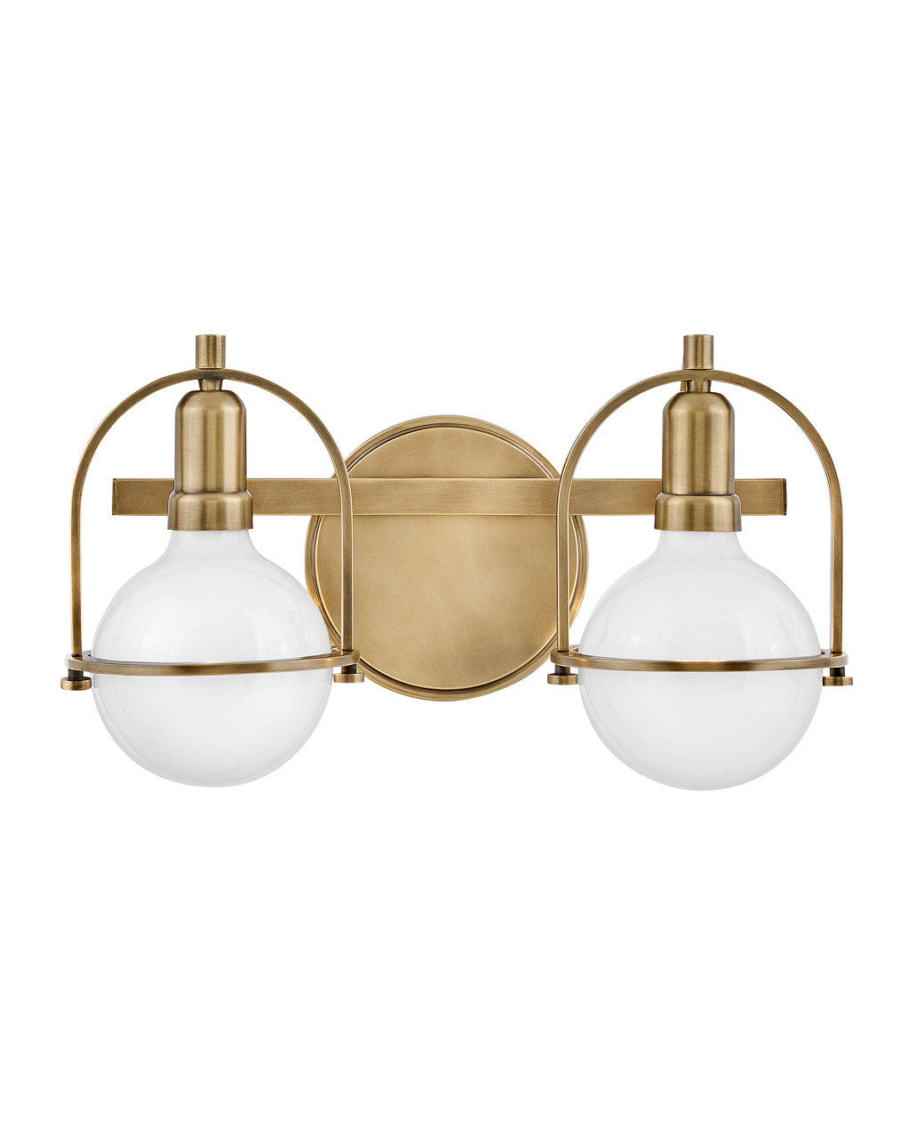 Hinkley Lighting Somerset Two Light Vanity Heritage Brass 53772HB