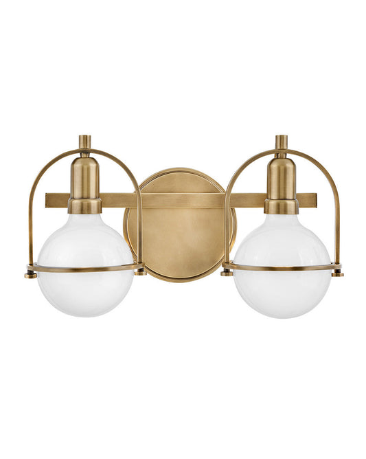 Hinkley Lighting Somerset Two Light Vanity Heritage Brass 53772HB