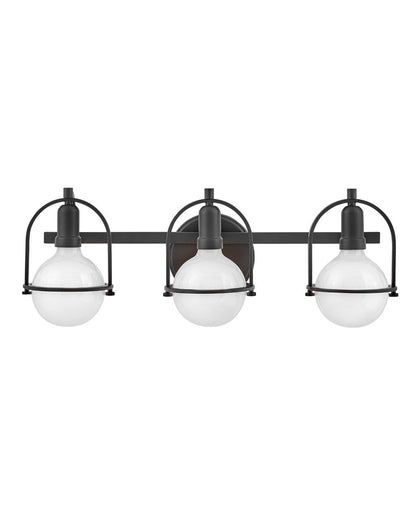 Hinkley Lighting Somerset Three Light Vanity Black 53773BK