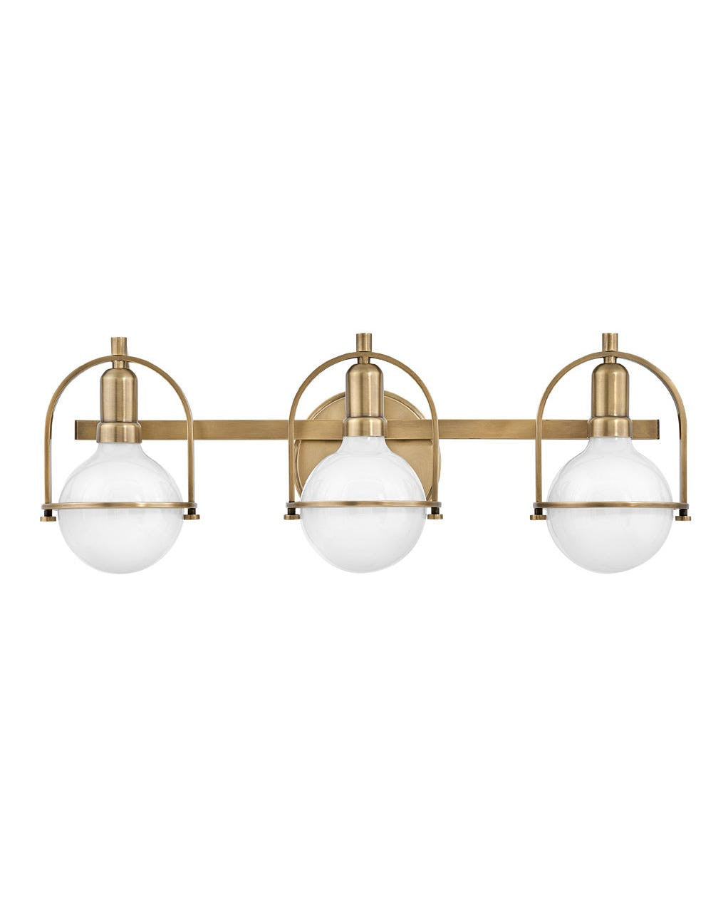 Hinkley Lighting Somerset Three Light Vanity Heritage Brass 53773HB