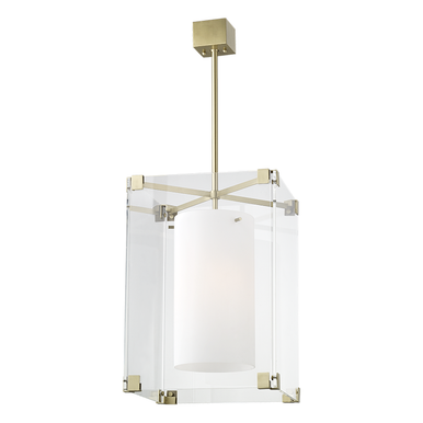 Hudson Valley Lighting Achilles Pendant in Aged Brass 4132-AGB