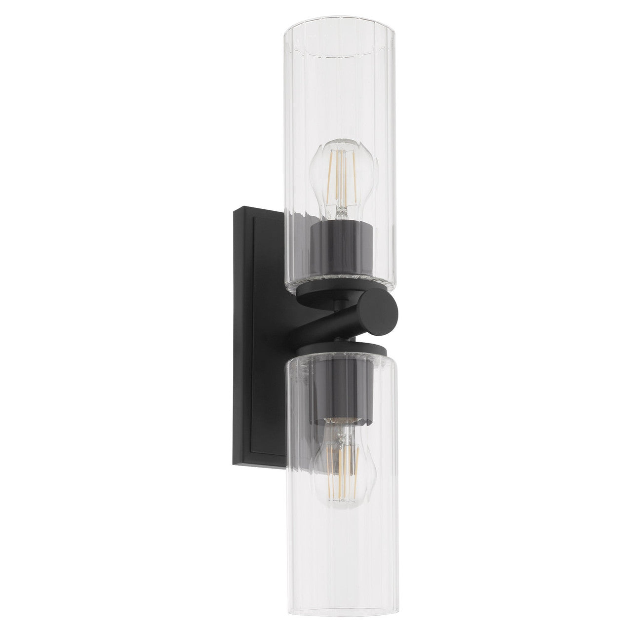 Quorum  Juniper 2 Light Vanity Wall Mount - Matte Black 540-2-59