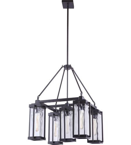 Craftmade 5 Light Outdoor Chandelier in Oiled Bronze Gilded 54125-OBG