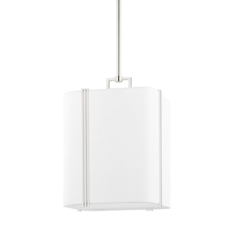 Hudson Valley Lighting Downing Pendant in Polished Nickel 5413-PN