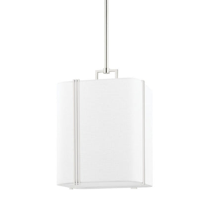 Hudson Valley Lighting Downing Pendant in Polished Nickel 5413-PN