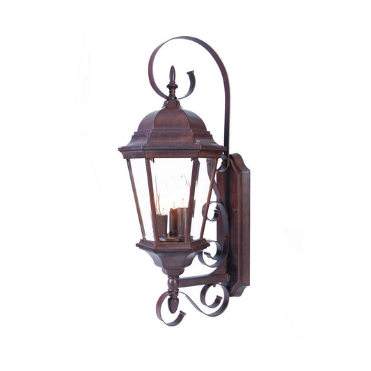 Acclaim Lighting New Orleans 3-Light Burled Walnut Wall light in Burled Walnut 5413BW