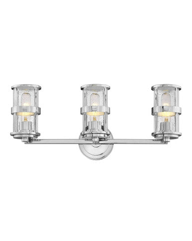 Hinkley Lighting Noah Three Light Vanity Chrome 5433CM