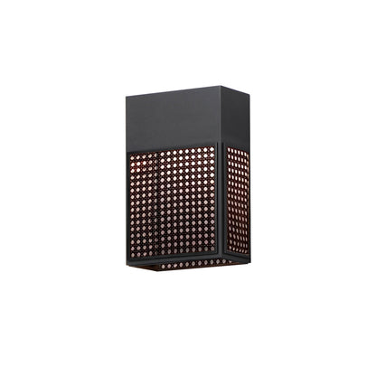 Maxim Lattice 12" LED Outdoor Sconce Dark Sky in Black 54802BK