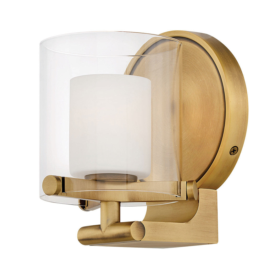 Hinkley Lighting Rixon Single Light Vanity Heritage Brass LED Bulb(s) Included 5490HB-LL