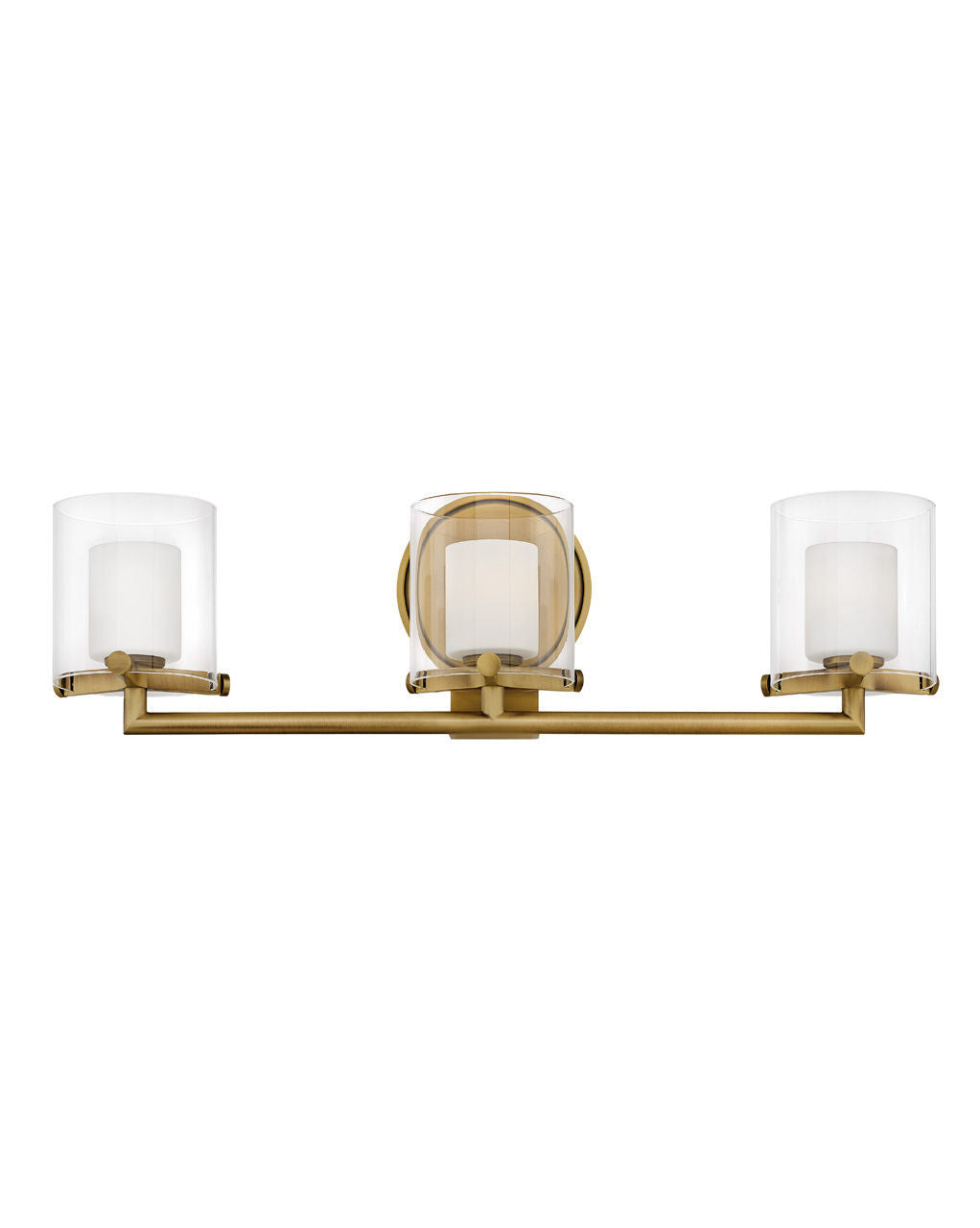 Hinkley Lighting Rixon Three Light Vanity Heritage Brass 5493HB